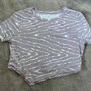 Pacsun pink crop top. size small.